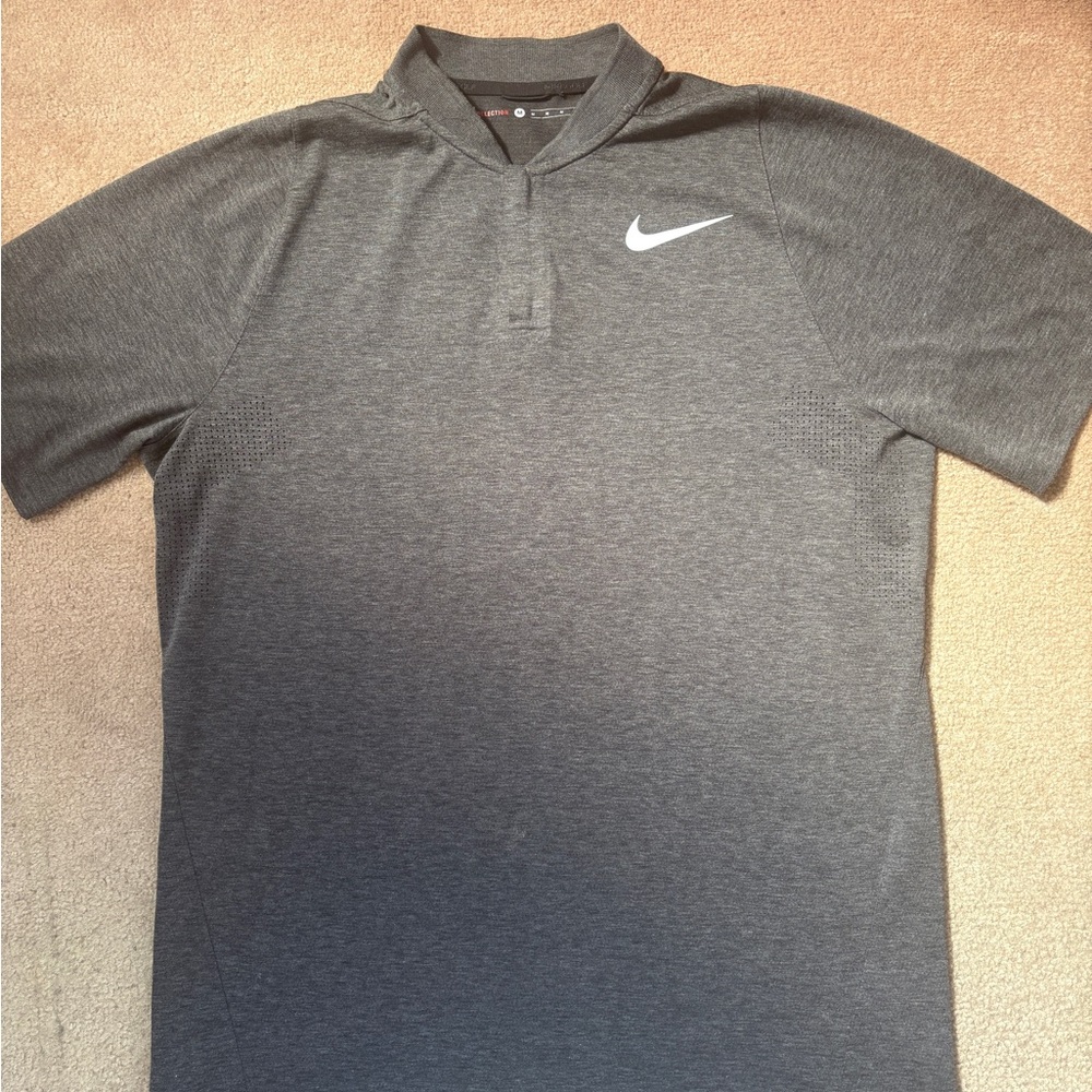 Nike Men's Dark Gray Polo Shirt